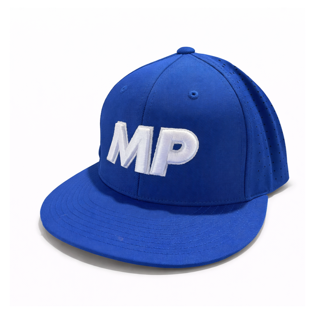 Blue Replica MP Baseball Fitted Hat