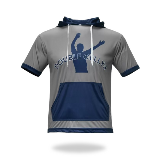 Short Sleeve Hoodie Double Celly