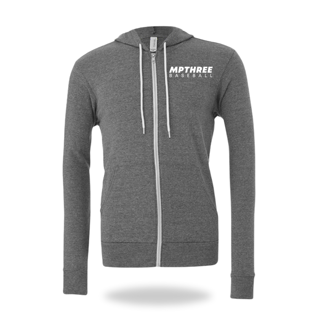 Mpthree Baseball Hoodie (Throw Strikes)