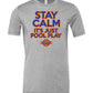 Stay Calm It's Just Pool Play - MPTHREE Baseball Shirt