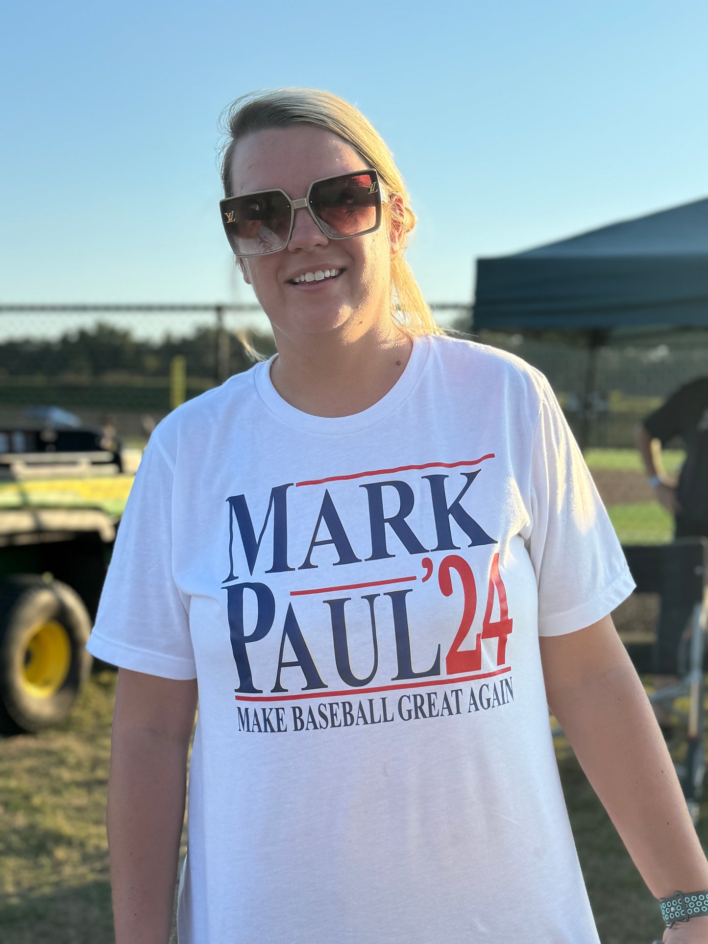 Make Baseball Great Again - MPTHREE Baseball Shirt