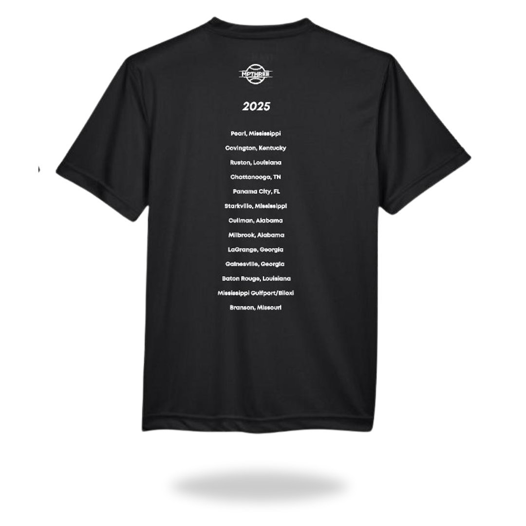 Mpthree Baseball Tour Shirt
