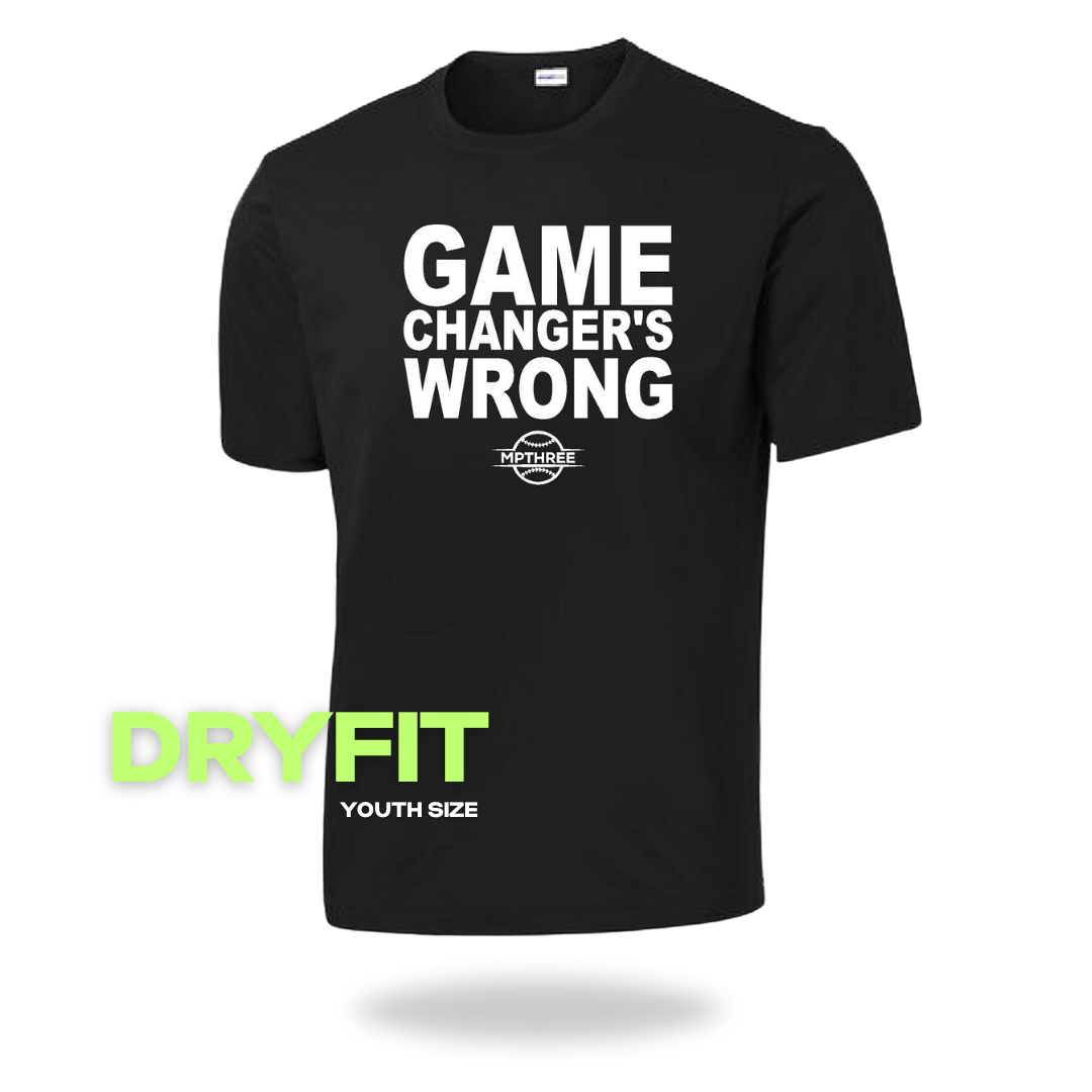 Game Changer's Wrong - MPTHREE Baseball Shirt