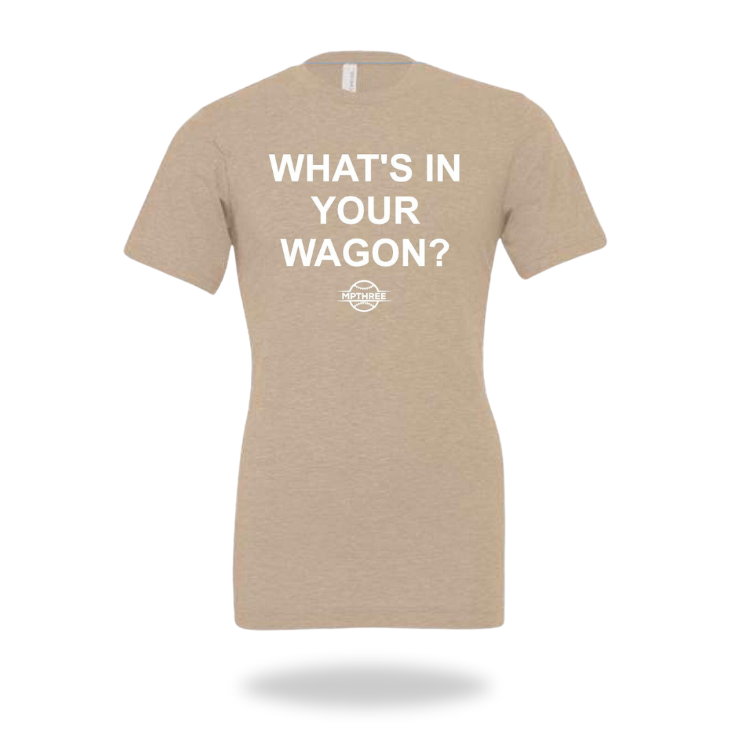 What's in your Wagon?- MPTHREE Baseball Shirt