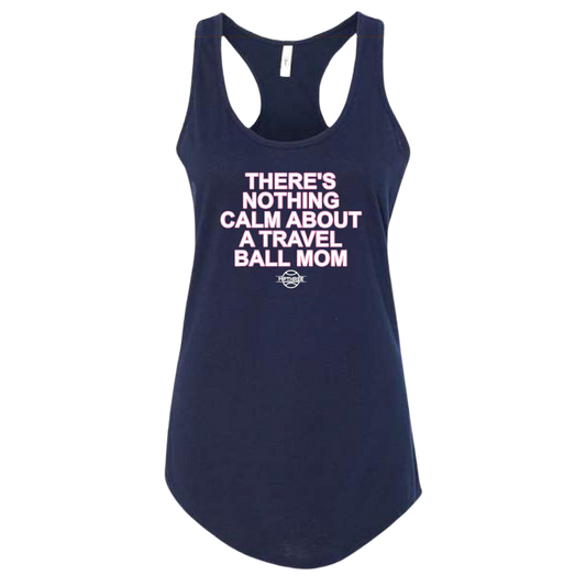 There's nothing calm about a travel ball mom, Women's baseball tank, Women's baseball racerback, Women's baseball shirt, Baseball shirt, funny baseball shirt, MPTHREE baseball, travel ball shirt, baseball dad shirt, baseball mom shirts, baseball shirts, funny shirts, tiktok baseball shirts