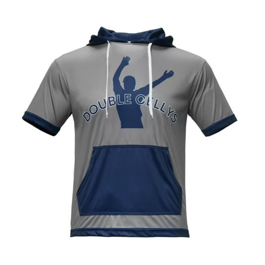 Short Sleeve Hoodie Double Celly