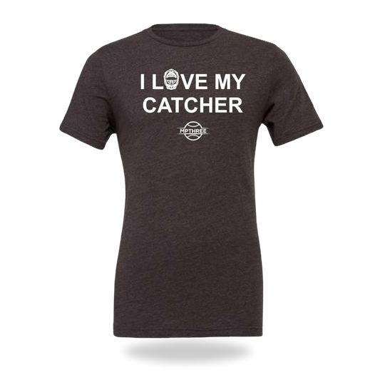 I Love my Catcher - MPTHREE Baseball Shirt