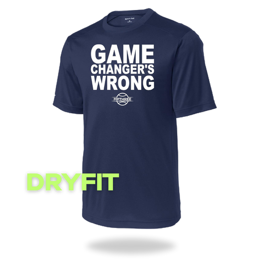 Game Changer's Wrong - MPTHREE Baseball Shirt
